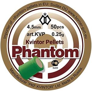 Kvintor Air Gun Pellets Phantom - Shock and Awe - .177/4.5mm - Qty 50