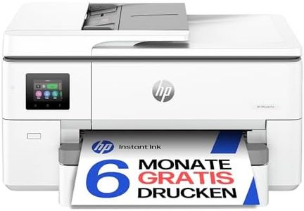 HP OfficeJet Pro 9720e A3-Multifunktionsdrucker, Drucken bis A3, 6 Monate gratis drucken Instant Ink inklusive, Drucker, Scanner, Kopierer, WLAN, LAN