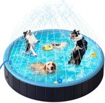 Rywell 2 in1 Dog Pool,63''×12''Fold