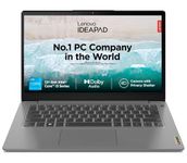 Lenovo IdeaPad 3 12th Gen Intel Core i3-1215U 14 Inch (35.5cm) FHD Thin & Light Laptop (8GB/512GB SSD/Win 11/Office 2021/1 Year Warranty/3months Game Pass/Arctic Grey/1.43Kg), 82RJ00FUIN