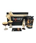 Boozy Espresso Martini Cocktail Shaker Set In Gift Box, With Glasses & Shaker, 500ml, 5 servings, 18% ABV, Premixed Cocktail, Shaker, x2 Ravenhead Glasses