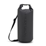 BODY GLOVE Waterproof Dry Bag with Adjustable Strap, 5L/10L Roll Top Dry Storage Sack for Boating, Watersports, Fishing, and Camping (BLACK/10L)