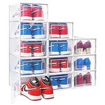FINESSY Shoe Storage Boxes Stackabl