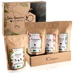 Organic Coffee beans | Arabica Whole Beans 4x250g | Hand-roasted | Coffee Gift Idea