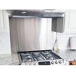 24" By 30" Stainless Steel Stove Ba