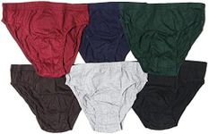 6 Pack Knocker Mens Bikinis Briefs 