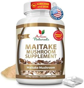 Maitake Mushroom Supplement - 120 Veg. Capsules with Grifola Frondosa Mushrooms
