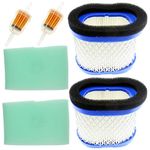 Yingshop 2pcs Air Filter Compatible for Briggs Stratton 498596S 697029S 30-033 30-915 Intek Pro 5.5hp-6.5hp 110400 111400 120400 121400 121600 123400 OHV 100-093 9592 BS9591F 273356 510092 261-0784