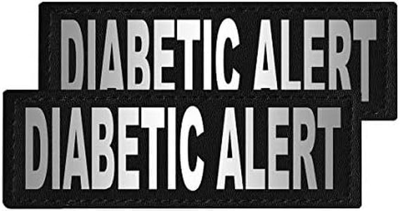 Dogline Diabetic Alert Removable Patches, X-Small