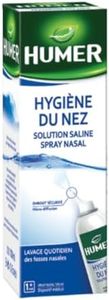 Humer - Spray nasal Hygiène du nez - Format familial : dès 1 mois - Solution saline - 100ml