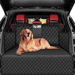 SIVIES Dog Car Seat Cover,Car Boot Protector SUV Boot Liner for Dogs,Waterproof Scratch Proof Dog Car Boot Cover Mats with Side Flaps Non-Slip Washable Universal Size for All Cars Truck SUV