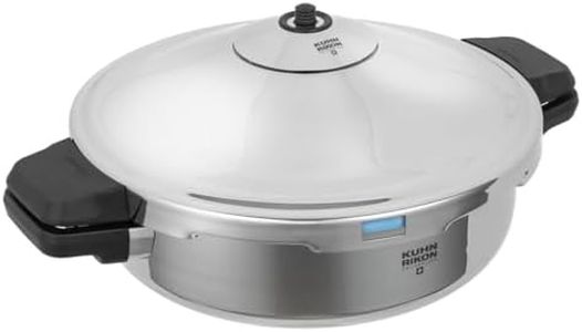 Kuhn Rikon Hotel Pressure Braiser, 5-qt, Stainless