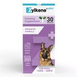 Zylkene Plus Calming Supplement for Large Dogs (30kg-60kg) 450mg | Promotes Relaxation in long-term challenging situations: New Baby, Home Alone, Moving house | Easily administered | 30 capsules