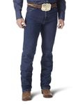 Wrangler Men's Premium Performance Cowboy Cut Regular Jean, Mid Stone, 36W x 32L