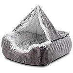 MIXJOY Dog Beds for Small Dogs, Rec