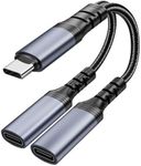 AD ADTRIP USB C Splitter 1 in 2 Out