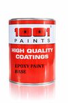 1001 Epoxy Paint HB Coating 2 Pack System | Heavy-Build Epoxy Paint for Tanks, Machinery, Kitchen, Garage Floor, Labs, Hospitals, Cemented Surfaces & More | Superior Glossy Finish – White (4 L)