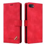 OKZone Compatible with iPhone 6S / iPhone 6(4.7 Inches) Case, Card Slot Shockproof Wallet Protective Case,PU Leather Flap Card Holder [Magnetic Close] Phone Case For iPhone 6S / iPhone 6(Red)