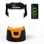 EverBrite LED Camping Lantern Rechargeable, 1000 Lumen 5 Modes Camping Lights, 4400 mAh Portable Power Bank, Lightweight Emergency Tent Light for Outdoor, Hiking, Camping, Fishing, Hunting, Garden