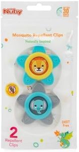 Dr. Talbot's Mosquito Clips for Baby & Toddler with Naturally Inspired Ingredients, Citronella & Lemongrass, DEET Free, 1 Pack (2 Clips)