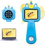600X Handheld Microscope for Kids, 