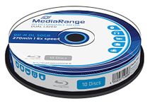 MediaRange MR507 BD-R DL 50GB 6x (10) Cake Box once writable