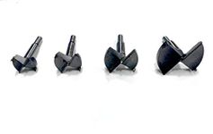 Jon Bhandari Tools Hinge Boring Forstner Steel Drill Bit Set Carbide Tipped for Wood and Plywood (Hinge bit 40, 45, 50, 65mm)