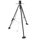 VEVOR 5th Wheel Tripod Stabilizer, 5000 LBS Load Capacity Tripod Fifth Wheel Stabilizer, 35"-57" Adjustable Height RV Gooseneck Stabilizer, Tripod Jack for Fifth-Wheel Trailers, RVs, and Campers