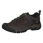 KEEN Men's Targhee 3 Waterproof Hiking Shoe, Bungee Cord Black, 10.5 UK