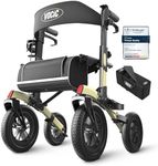 VOCIC All Terrain Rollator Walker, 
