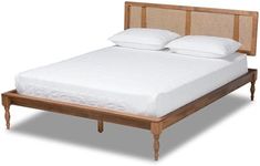 Baxton Studio Romy Platform Bed, Qu