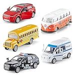 KIDAMI Die-cast Metal Toy Cars Set 