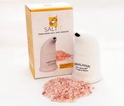 SALTIT Original Himalayan Salt Pipe Inhaler with 100% Natural Himalayan Pink Salt Crystals, Standard Size, Compact Design, Refillable, Additive Free