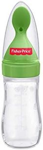 Fisher-Price Squeezy Silicone Food Feeder, Green, 125ml