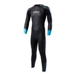 ZONE3 Men's Aspect 'Breaststroke' Wetsuit Open Water Swimming Full Body Suit For Diving, Surfing, Kayaking, Water Sports 2023 Model (L)