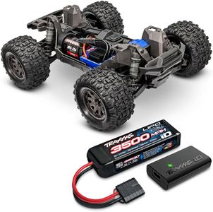 Traxxas Mini MAXX RC Monster Truck – RTR, Blue, Battery & Charger Included