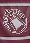 WinCraft NCAA Mississippi State Bulldogs 12x18 Inch 2-Sided Outdoor Garden Flag