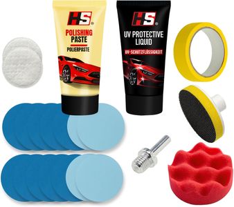 HS Headlight Restoration Kit – Clear Lens Cleaner & Polish