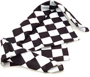 12 Pack Checkered Flag Bandanas - Racing Party Favors