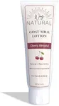 Way Natural Goat Milk Lotion, Cherry Almond - Creamy, Dry Skin Relief, Hand & Body Lotion - Real Goat Milk Hand Cream for Women and Men - Cherry Almond Lotion, 8oz Tube