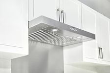 KOBE Range Hoods RAX2136SQB-2 Under Cabinet Range Hood, Stainless Steel