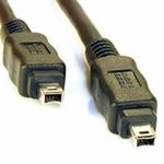 Firewire 4 to 4 pin Cable1.8m IEEE1394 DV out to PC