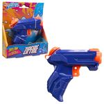 Nerf Super Soaker ZipFire Water Blaster - Blue | 97ml Water Tank | Water Blast Range - 20 feet | Pichkari for Outdoor Water Games | Branded Toy Pichkari for Holi Festival | for Kids 6+