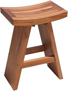 AquaTeak The Original 24" Tall Asia Teak Counter Stool
