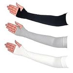 Medsuo 3 Pairs Comfy Arm Sleeves wi