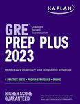 GRE Prep Plus 2023, Includes 6 Prac