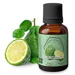 Heilen Biopharm Food Grade Edible Bergamot Essential Oil - 15 mL Bottle Pack of 1, For Skin Nourishment, Anti-Acne, Anti-Wrinkle