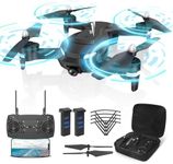 FERIETELF Drone with Camera - T26 RC Drones for Adults with 1080P HD Live Video, FPV Drone with 24mins Flight/Altitude Hold/Headless Mode/Gravity Sensor for Kids Beginners