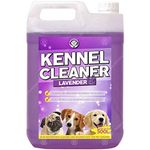 GardenersDream Kennel Cleaner 1 x 5L - Professional Safe Dog Cat Pet Odour Remover and Disinfectant 5 Litre Fragrance Fresh Concentrate 2 in 1 Simply Mix and Spray Solution (Lavender)
