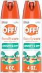 OFF! Family Care Insect & Mosquito Repellent, Bug Spray Containing 15% DEET, Protects Against Mosquitoes, 4 Oz, 2 Count